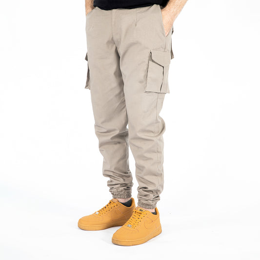 Grey Cargo Jogger Pant