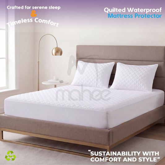 Microfiber Quilted Waterproof Mattress Protector Small Box