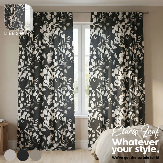 Elaris Leaf Curtain - Pack of 3