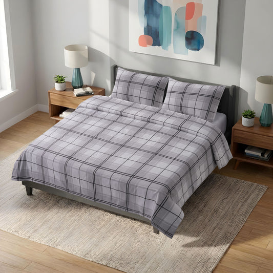 Luxe Lattice Bed Sheet Set
