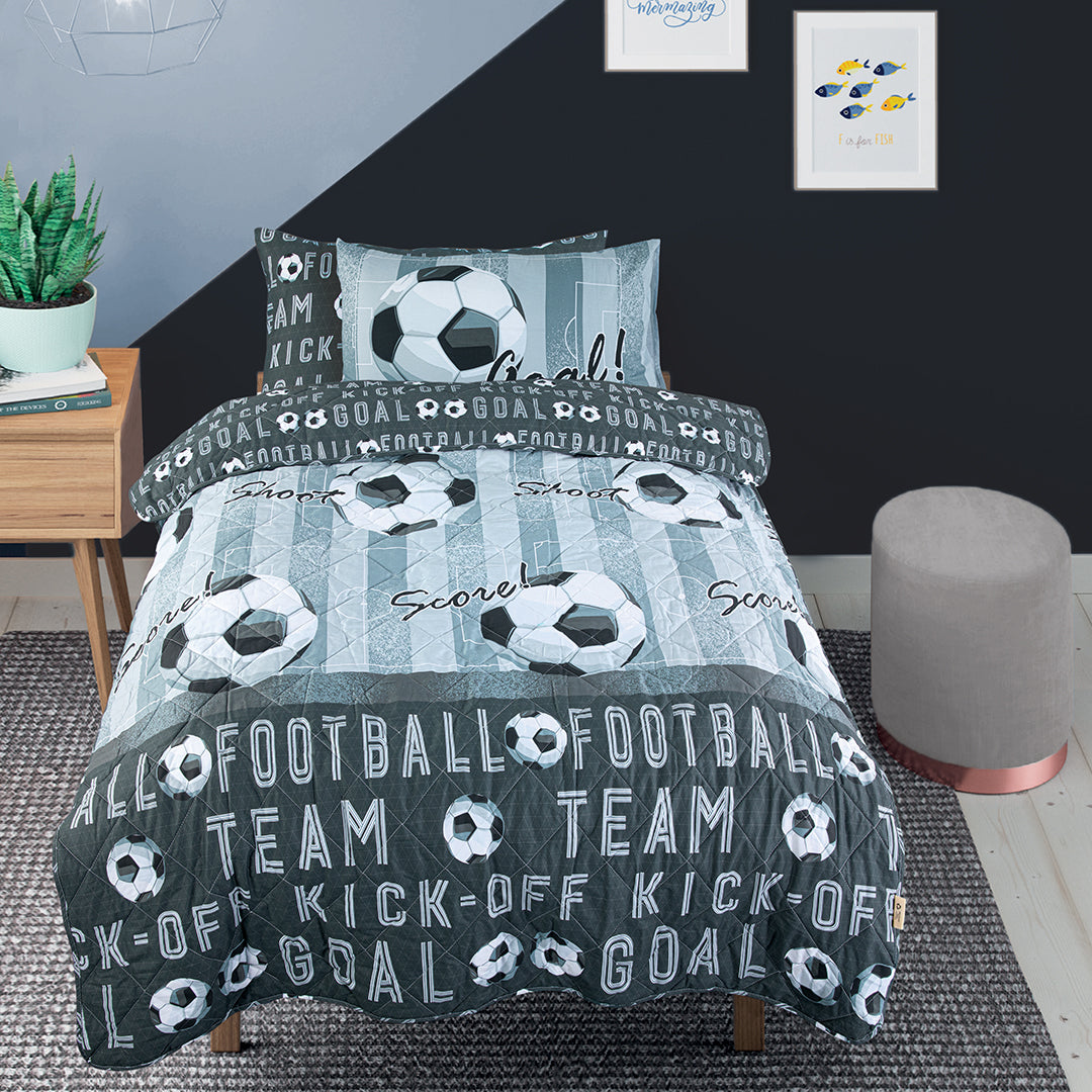 Football nursery bedding best sale