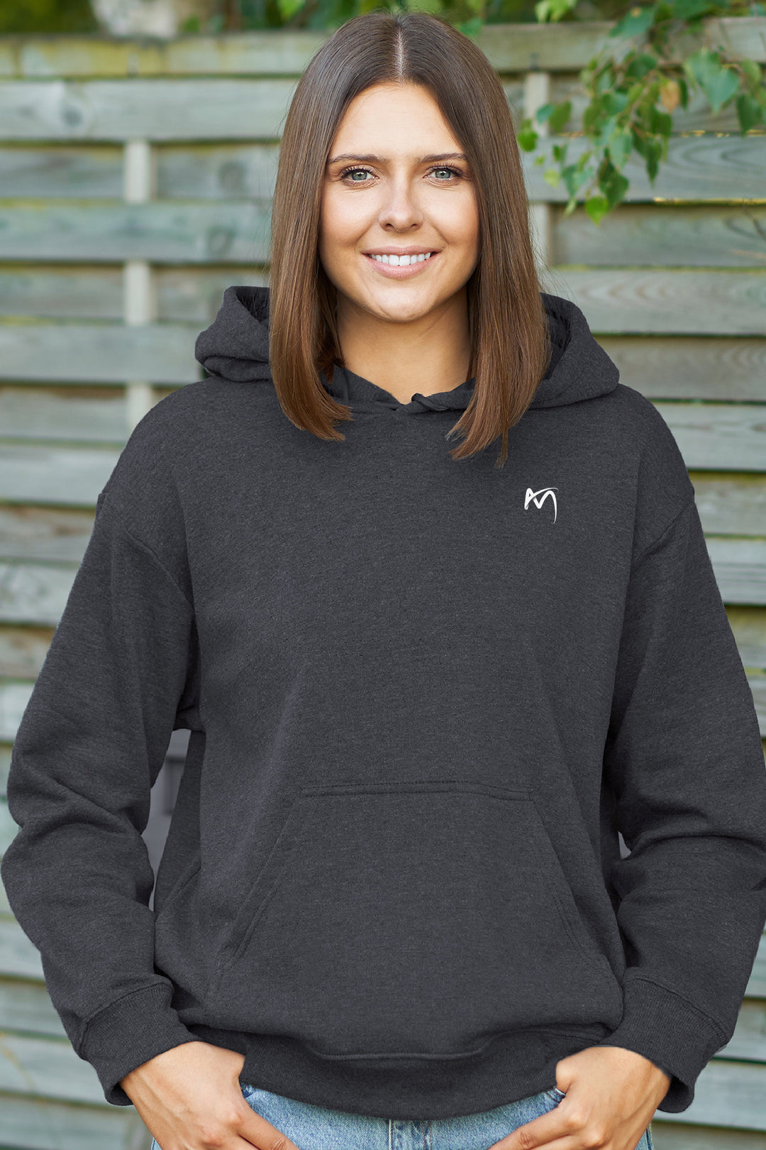 Dark Grey Pullover Hoodie